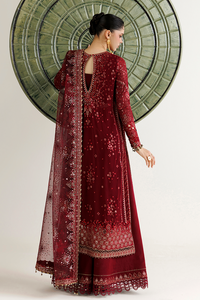 Embroidered Chiffon 3-Piece Suit With Organza Dupatta | Ready To Wear