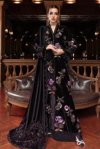 Sequin Embroidered Sheesha Silk  3-Piece Formal Suit with Silk Dupatta | Ready to Wear