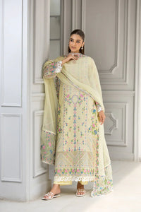 03-Piece Embroidered Chikankari Suit | Ready To Wear