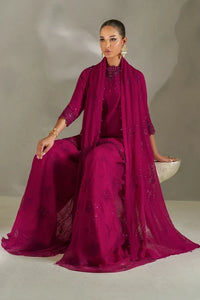 Deep Fuschia: Embroidered Short Kurti Suit | Ready To Wear