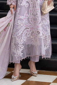 03-Piece Embroidered Lawn Suit With Printed Silk Dupatta | Ready To Wear