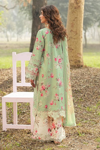 Pastel Mint & Blush Floral: Printed Lawn Suit | Ready To Wear