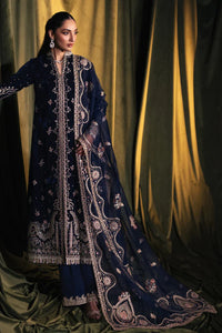03-Piece Velvet Suit With Organza Dupatta | Ready To Wear