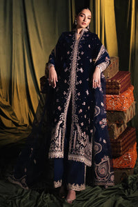 03-Piece Velvet Suit With Organza Dupatta | Ready To Wear